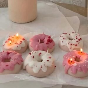 Donut candle